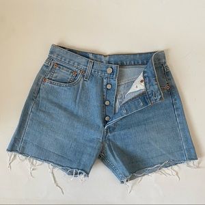 Vintage Levi’s 501 Denim Cutoff Shorts